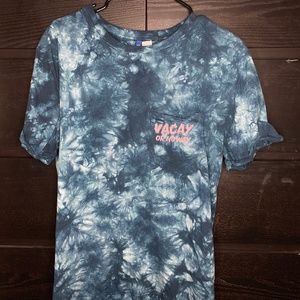 Blue Tie Dye Shirt
